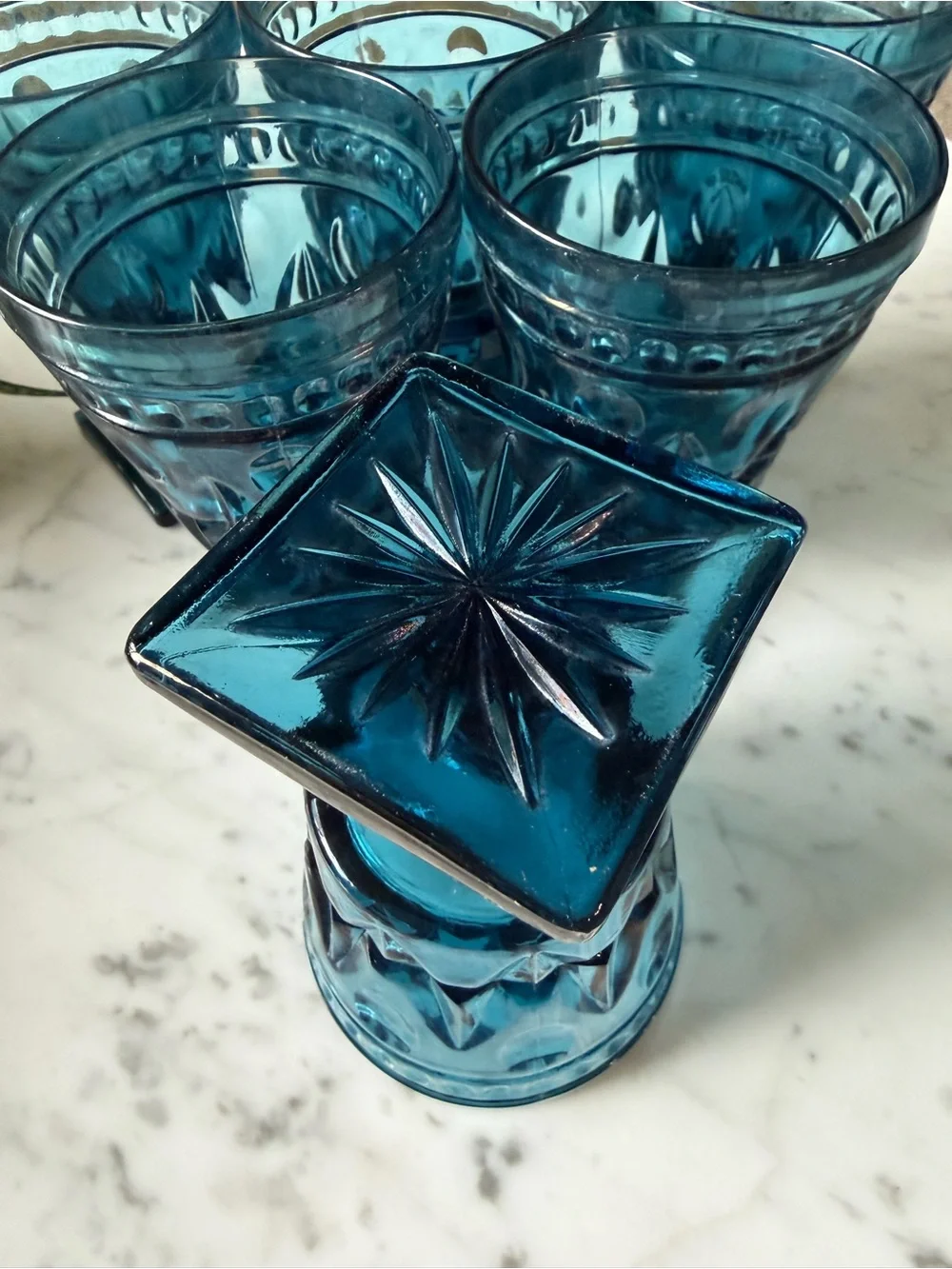 Indiana Glass Goblets Set of 6